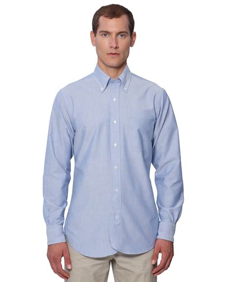 brooks brothers oxford button down|brooks brothers button down dress shirt.